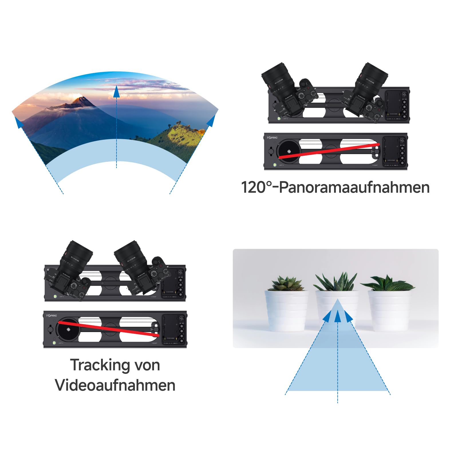 accsoon-toprig-s40-40-cm-motorisierter-kamera-slider-mit-app-steuerung image 4