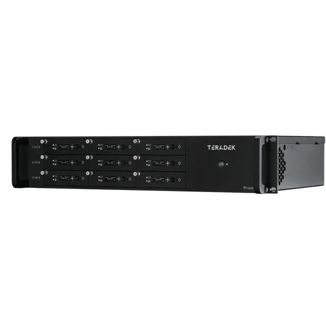 teradek-prism-802-base-rack-system-2u-encoder-decoder image 1