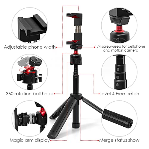 hollyland-handy-stativ-tripod-selfie-stick-mount-22-6-44-8cm image 8