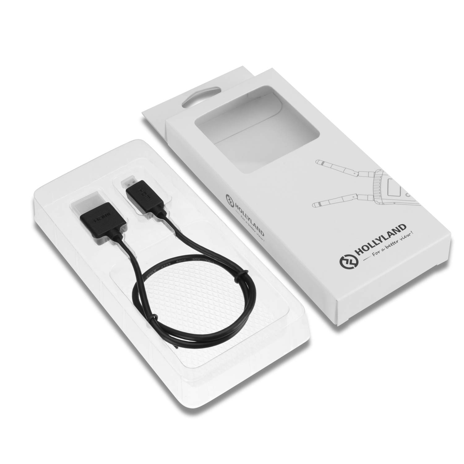 hollyland-micro-hdmi-auf-hdmi-kabel-40cm-4k-60hz-f-r-mars-serie image 5