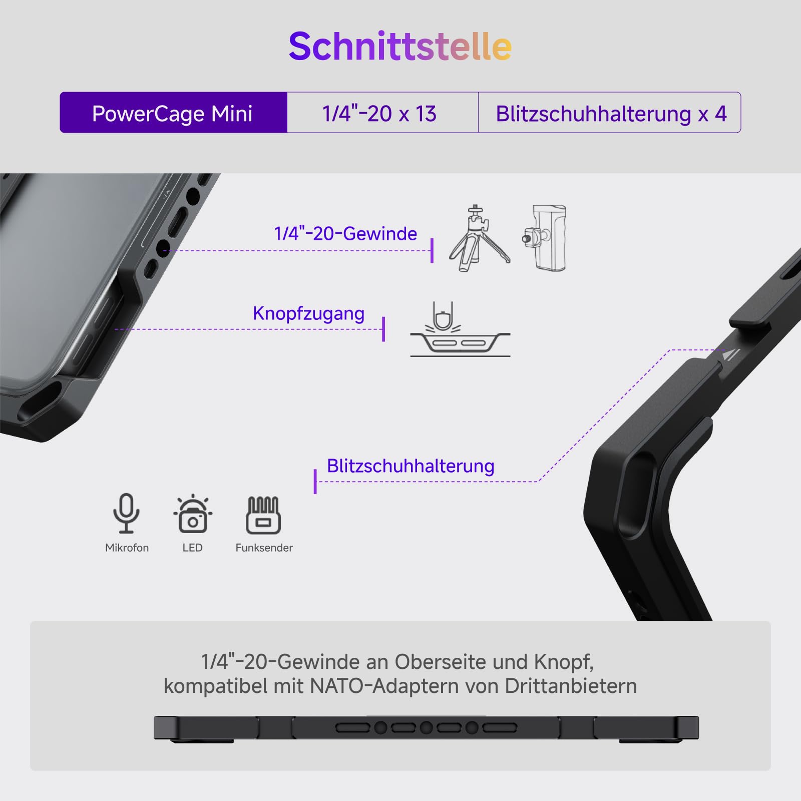accsoon-powercage-mini-tablet-k-fig-f-r-ipad-mini-6-7-8-3-zoll-mit-np-f-platte image 7