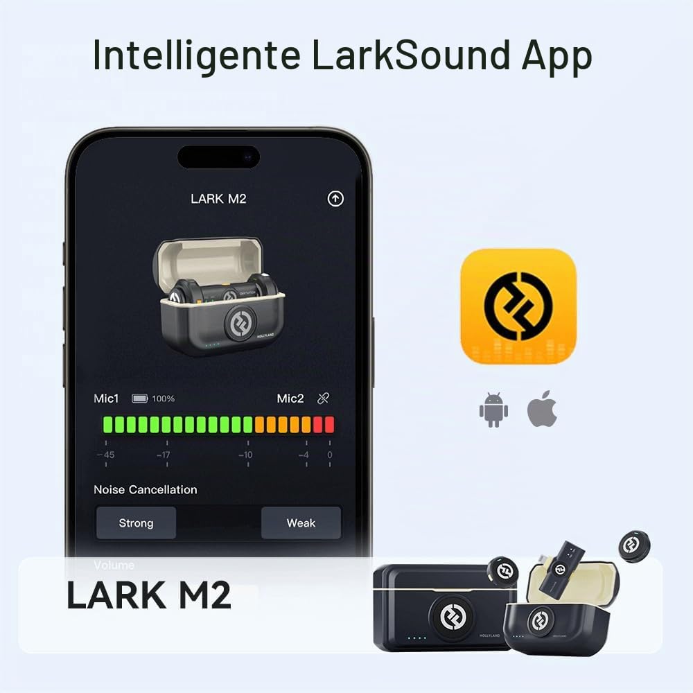 hollyland-lark-m2-lavalier-mikrofon-lightning-f-r-iphone-ipad-300m image 7