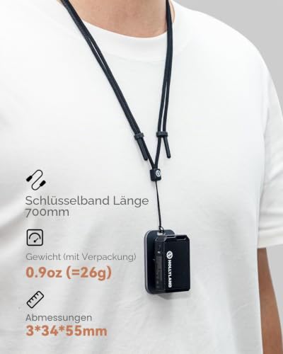hollyland-lark-max-umh-ngeband-verstellbar-mit-magnetplatte-schwarz image 8