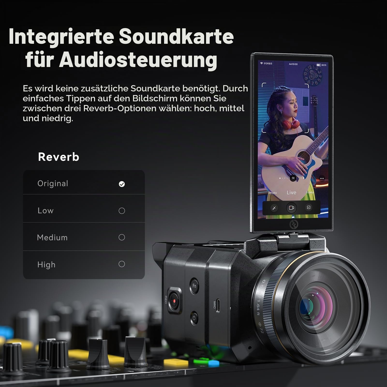 hollyland-venusliv-live-streaming-kamera-1080p-60fps-mit-rtmp-hdmi-usb-c image 6