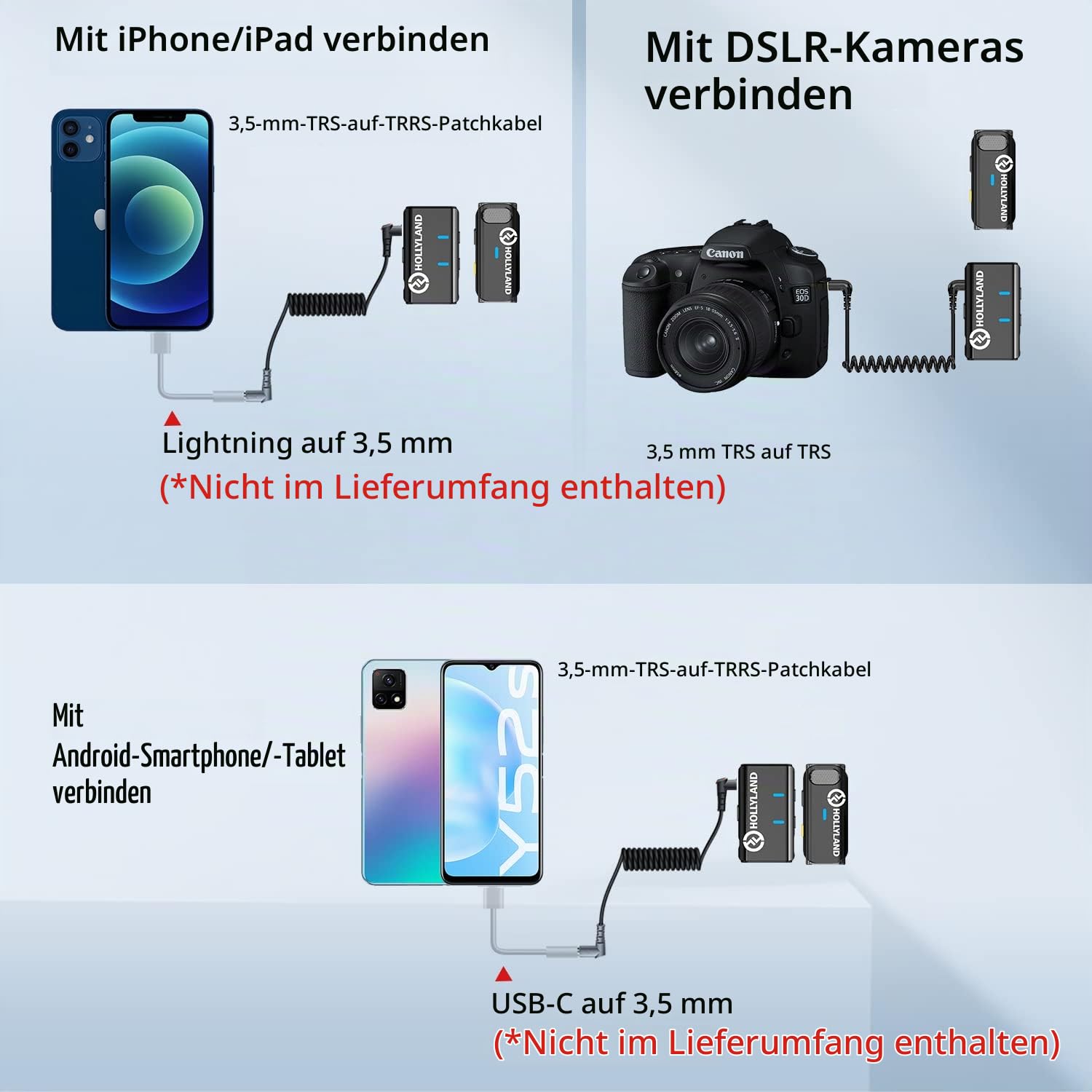 hollyland-lark-m1-solo-funk-ansteckmikrofon-mit-hearclear-anc image 5