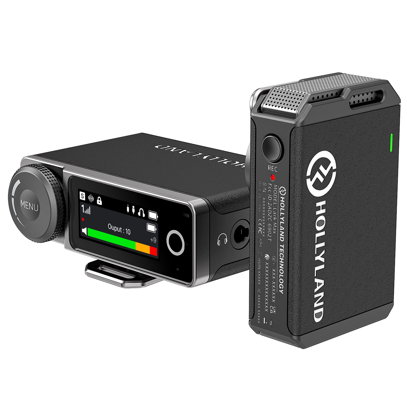 hollyland-lark-max-1tx-1rx-wireless-lavalier-mikrofon-48khz-24bit-250-m image 1