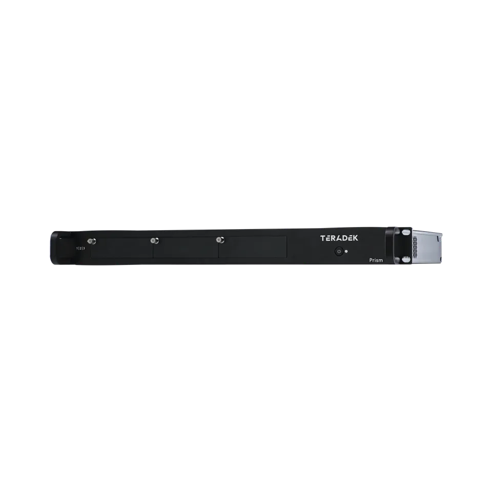 teradek-prism-801-base-rack-system-1u-4k-hevc-encoder-decoder-basis image 1