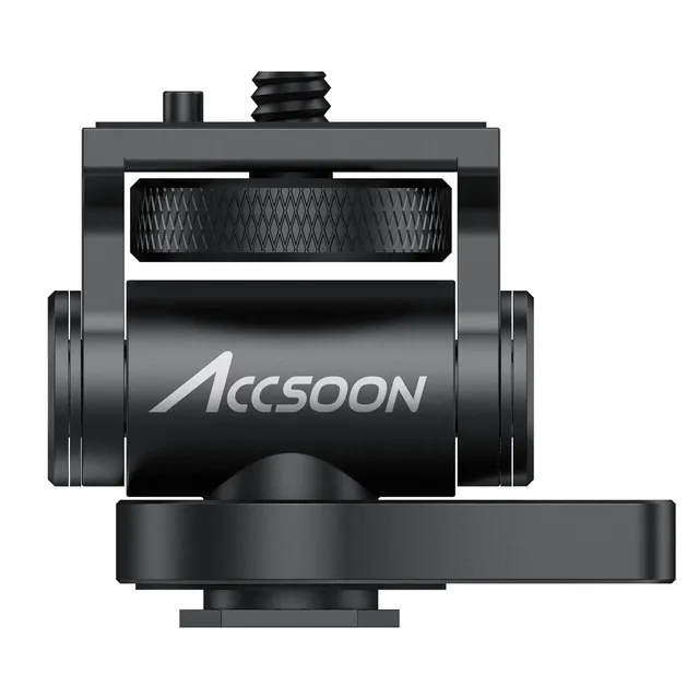 accsoon-cold-shoe-mount-adapter-1-4-multidirektional-180-neigbar image 1