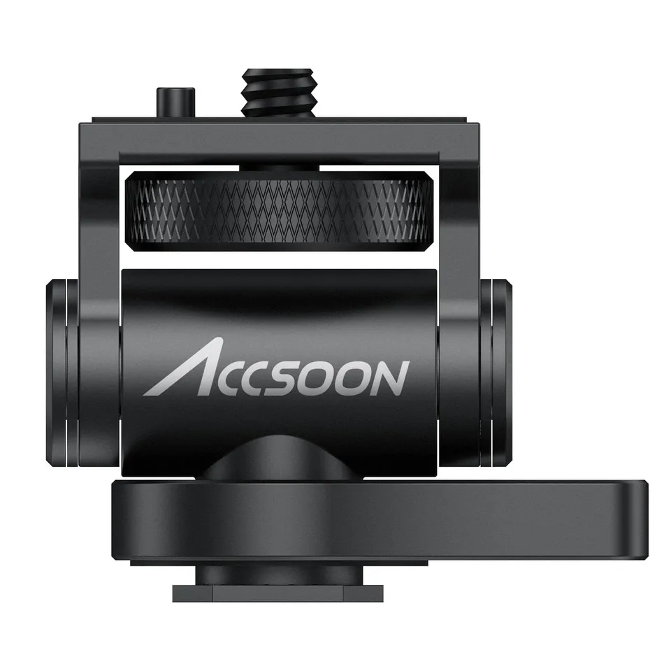 accsoon-cold-shoe-mount-adapter-1-4-multidirektional-180-neigbar image 1
