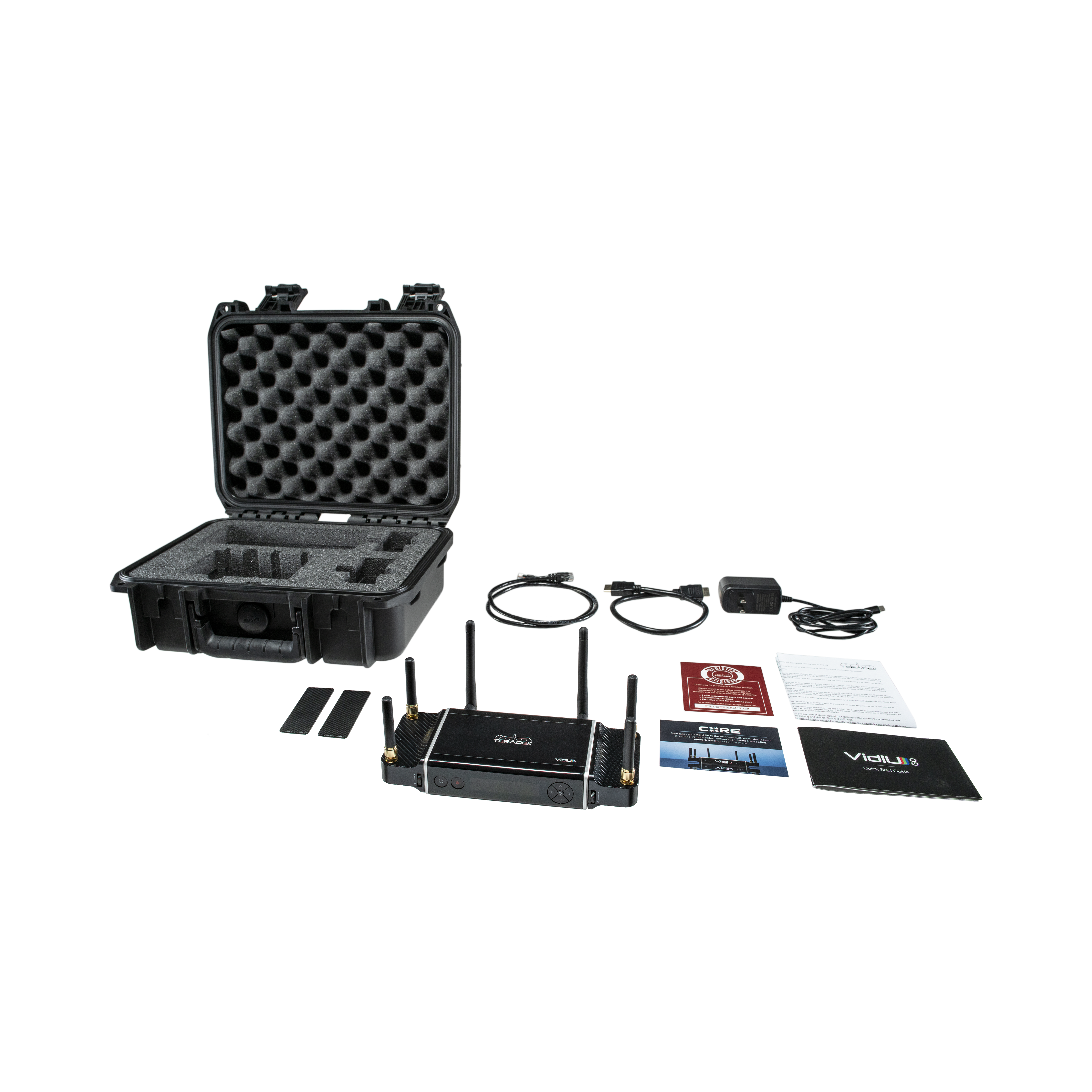 teradek-vidiu-go-sdi-hdmi-deluxe-kit-streaming-kit-mit-2x-node-modem image 1