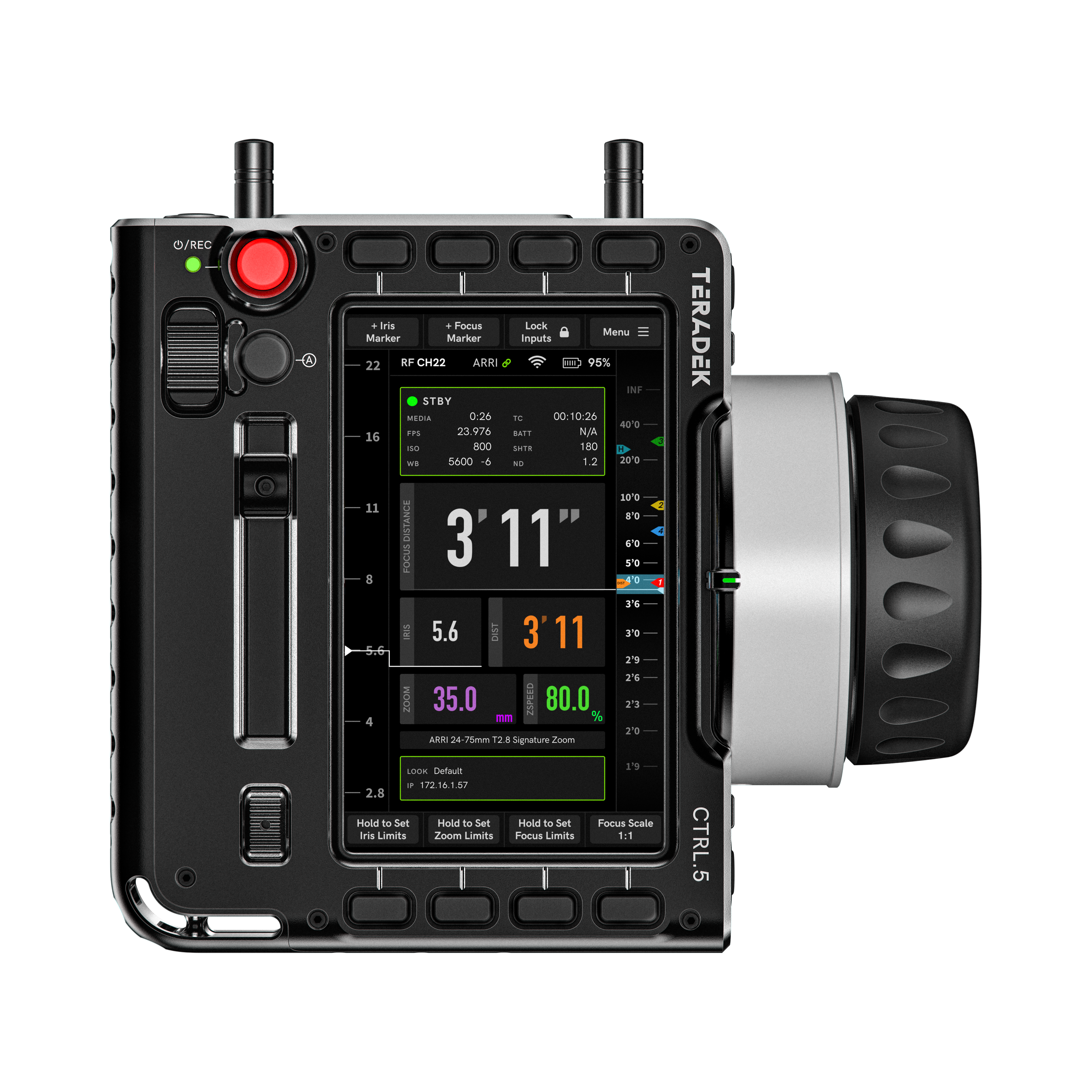 teradek-ctrl-5-handger-t-5-zoll-fiz-lens-controller-mit-touchscreen image 1