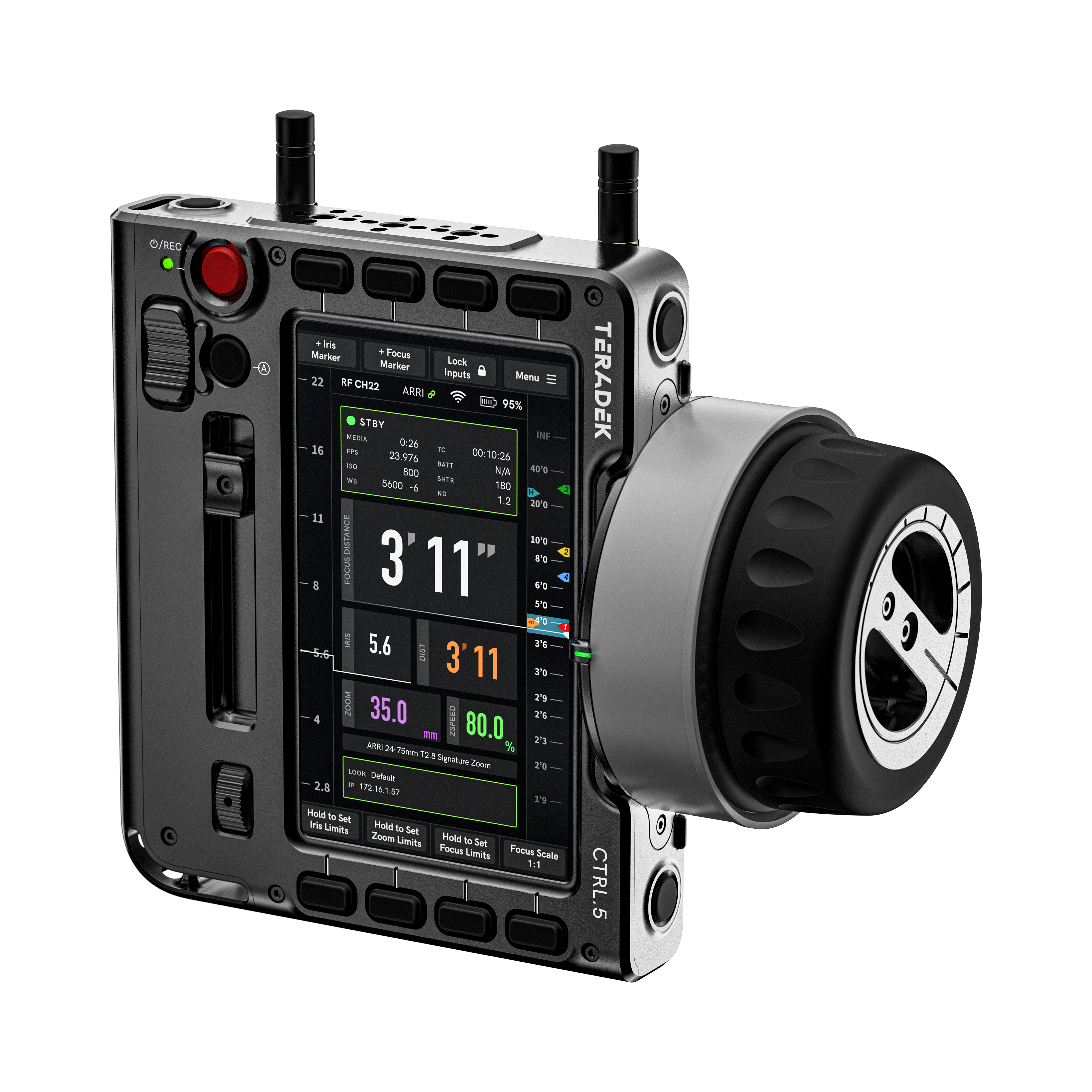 teradek-ctrl-5-handger-t-5-zoll-fiz-lens-controller-mit-touchscreen image 2