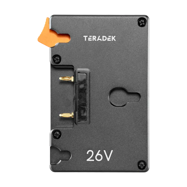 teradek-pro-battery-plate-26v-gold-mount-f-r-bolt-6-bolt-4k-serv-4k image 1
