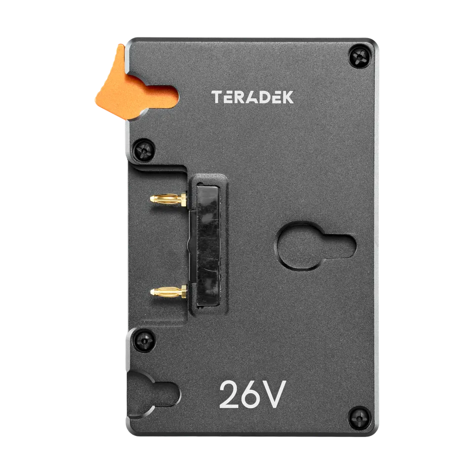 teradek-pro-battery-plate-26v-gold-mount-f-r-bolt-6-bolt-4k-serv-4k image 1