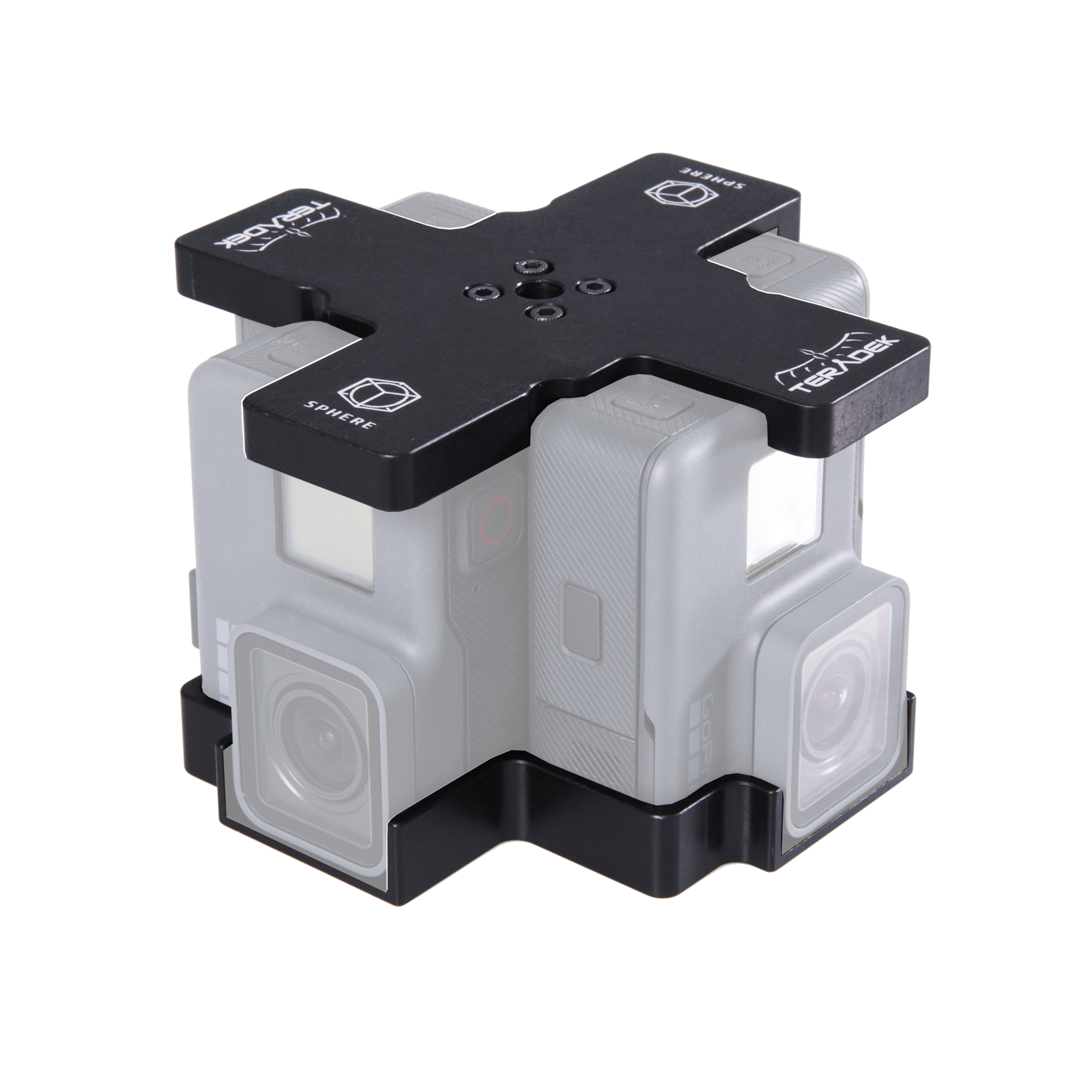 teradek-sphere-gopro-hero5-vr-kamera-mount-kit-360-4-kamera image 1