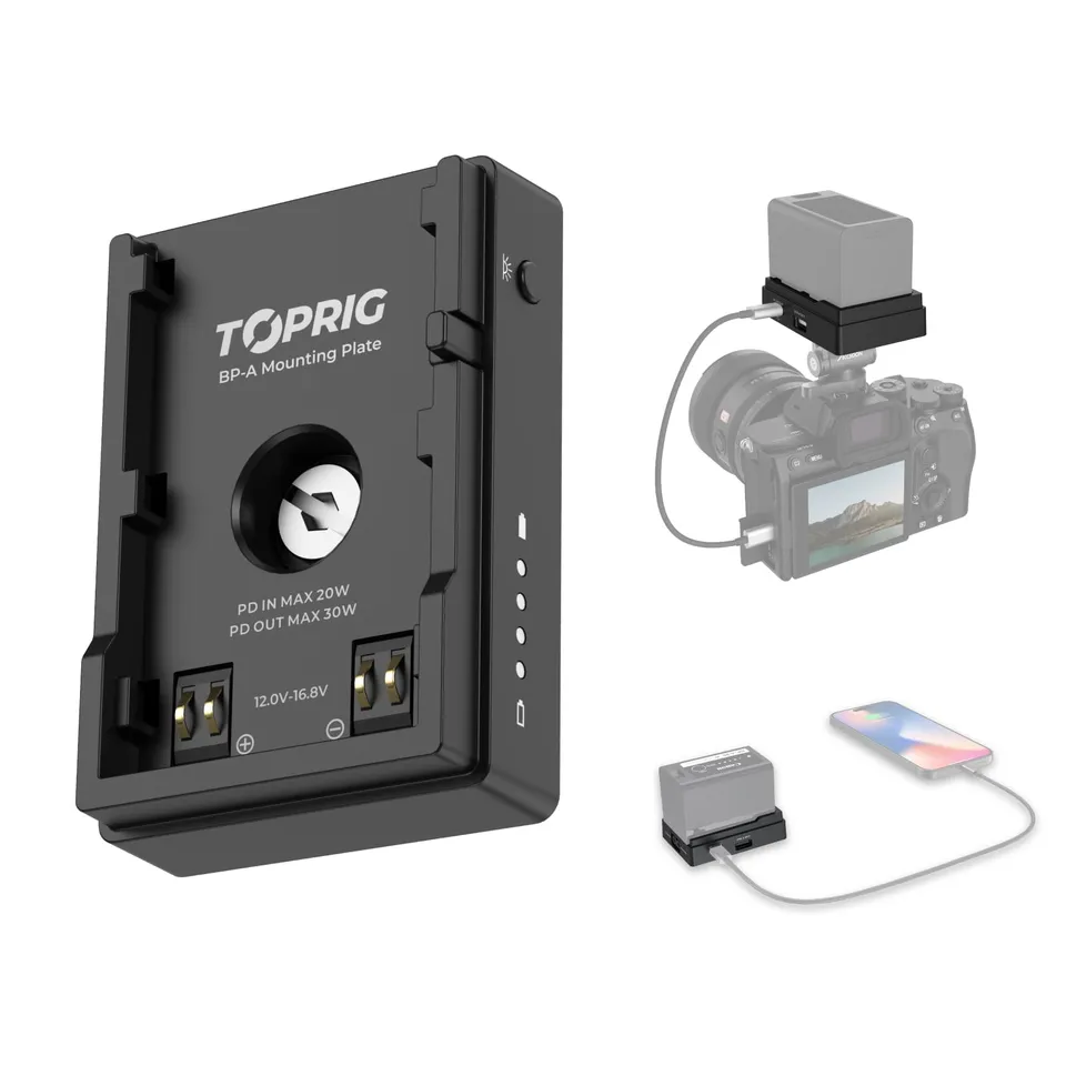 accsoon-toprig-bc08-bp-a-akku-adapterplatte-mit-d-tap-usb-c-usb-a image 1