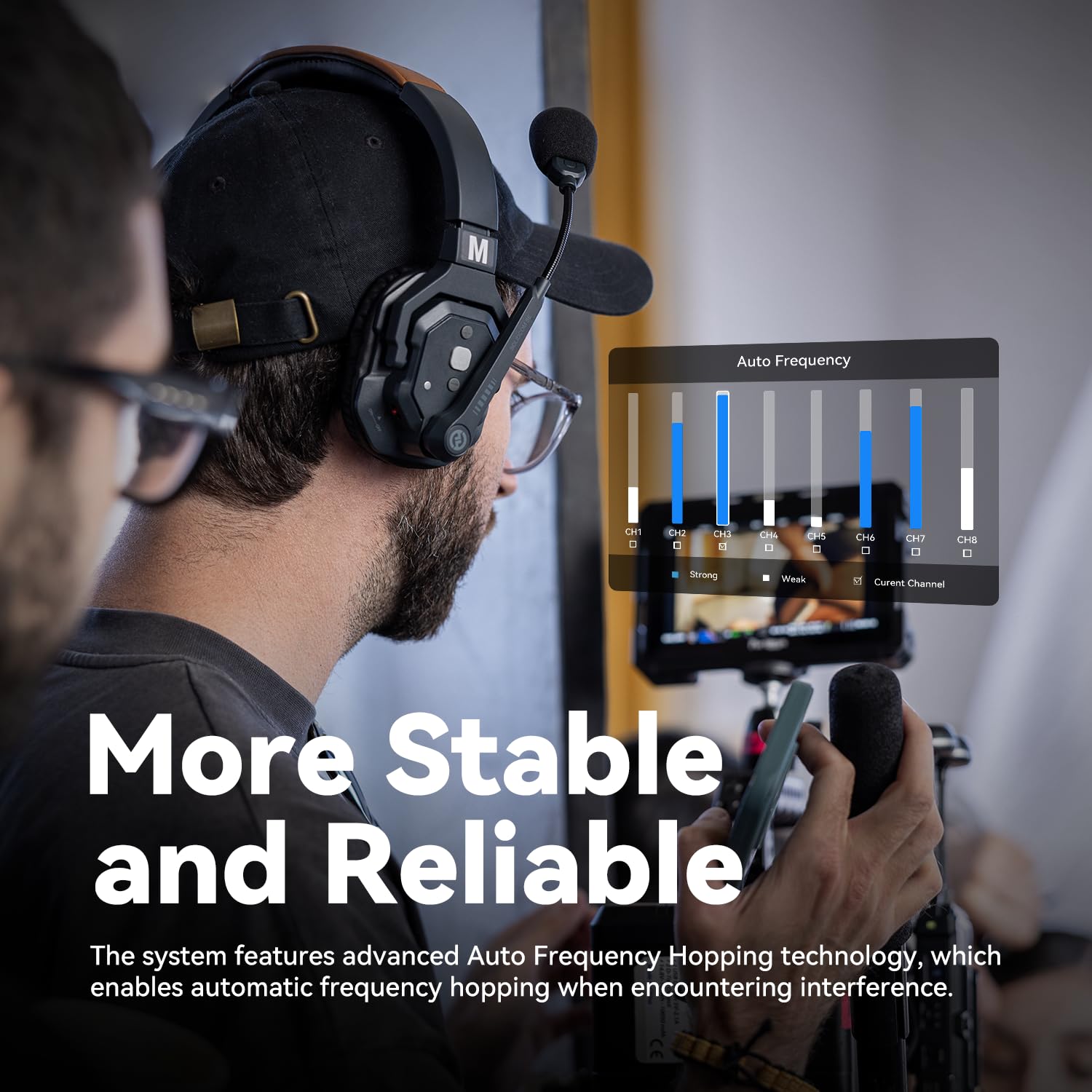 hollyland-solidcom-se-4s-wireless-intercom-headset-system-4-nutzer-single-ear image 5