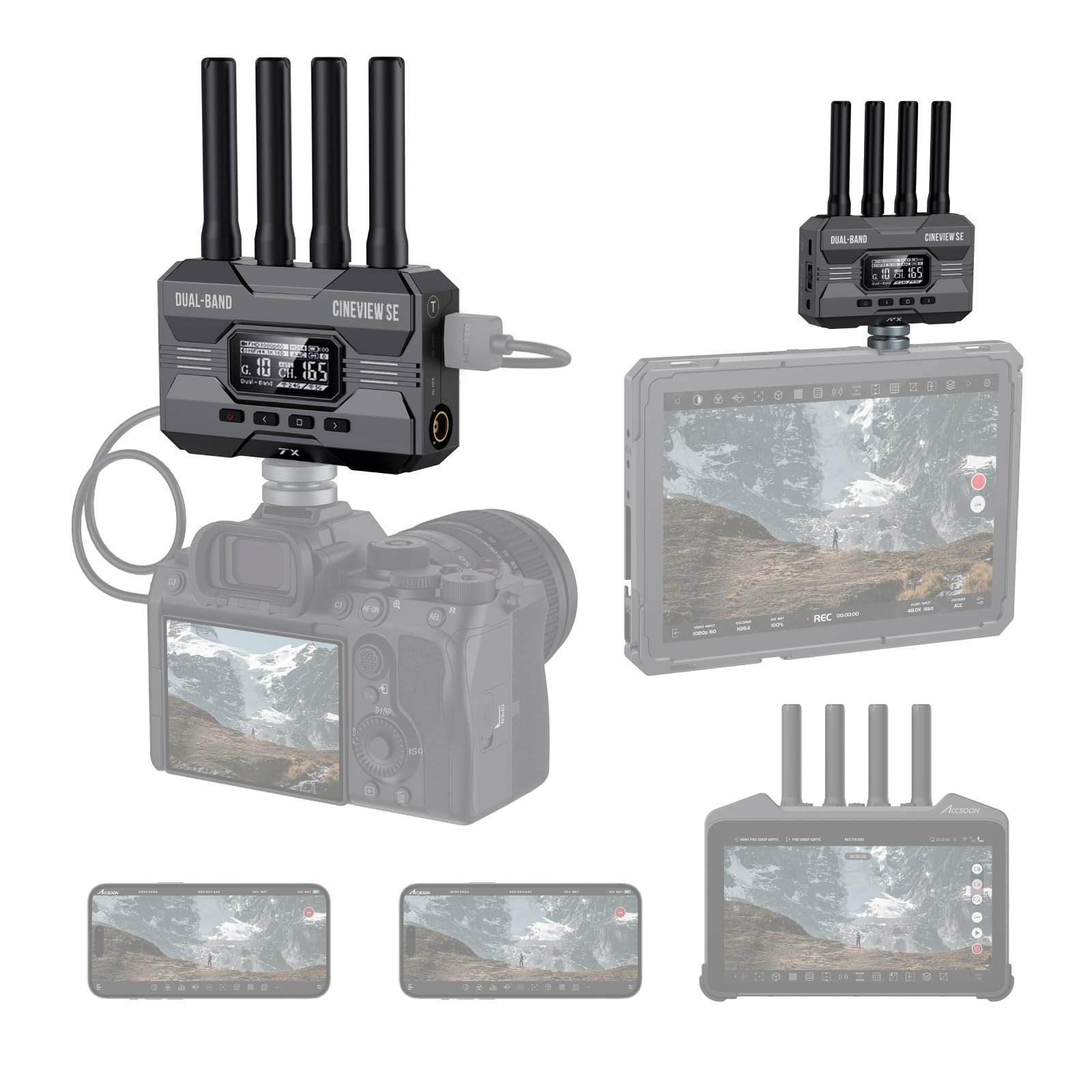 accsoon-cineview-se-sender-empf-nger-hdmi-sdi-350m image 1