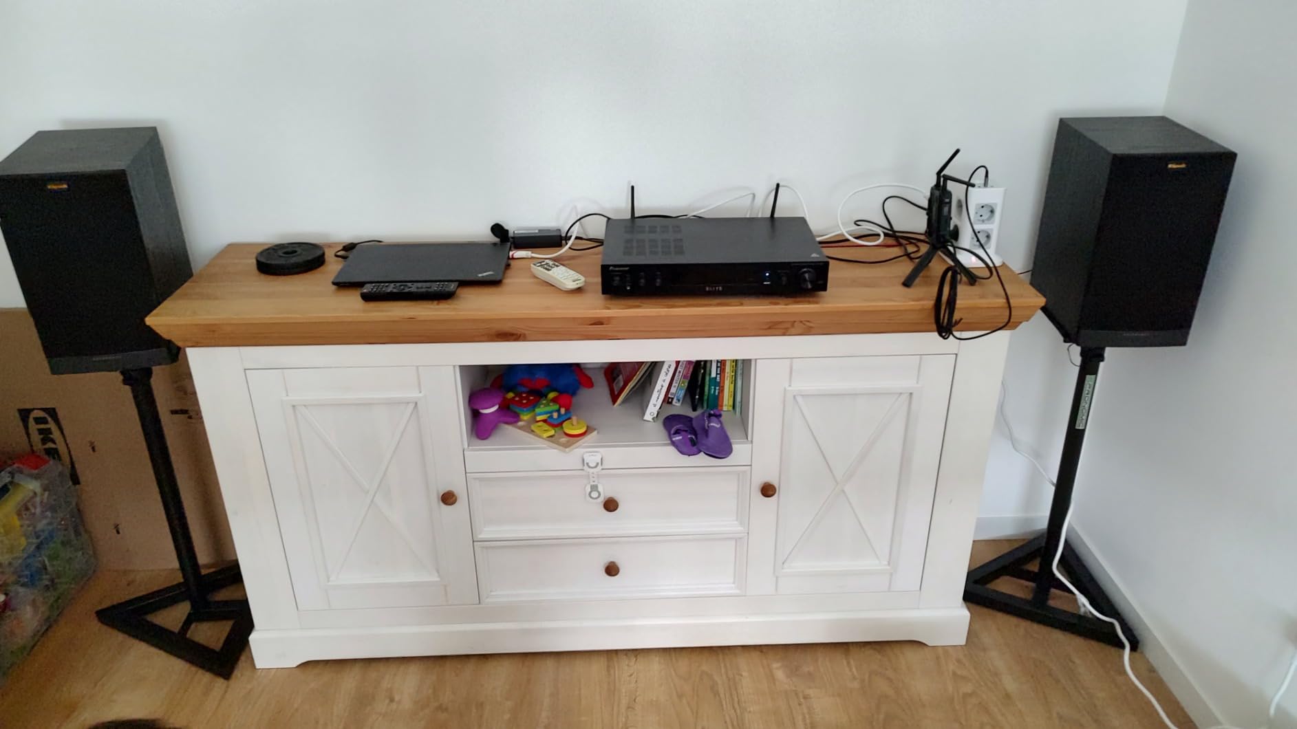 Endlich stabiles Bild am Set