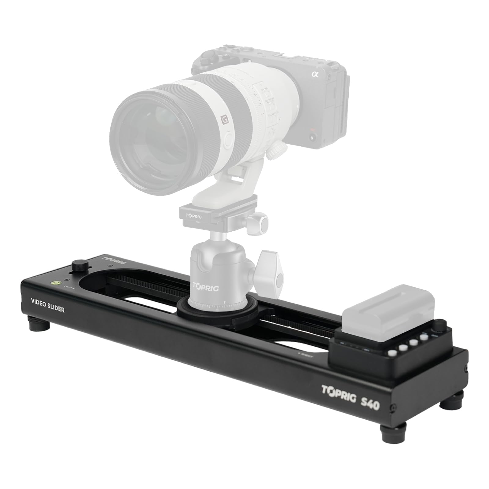 accsoon-toprig-s40-40-cm-motorisierter-kamera-slider-mit-app-steuerung image 1