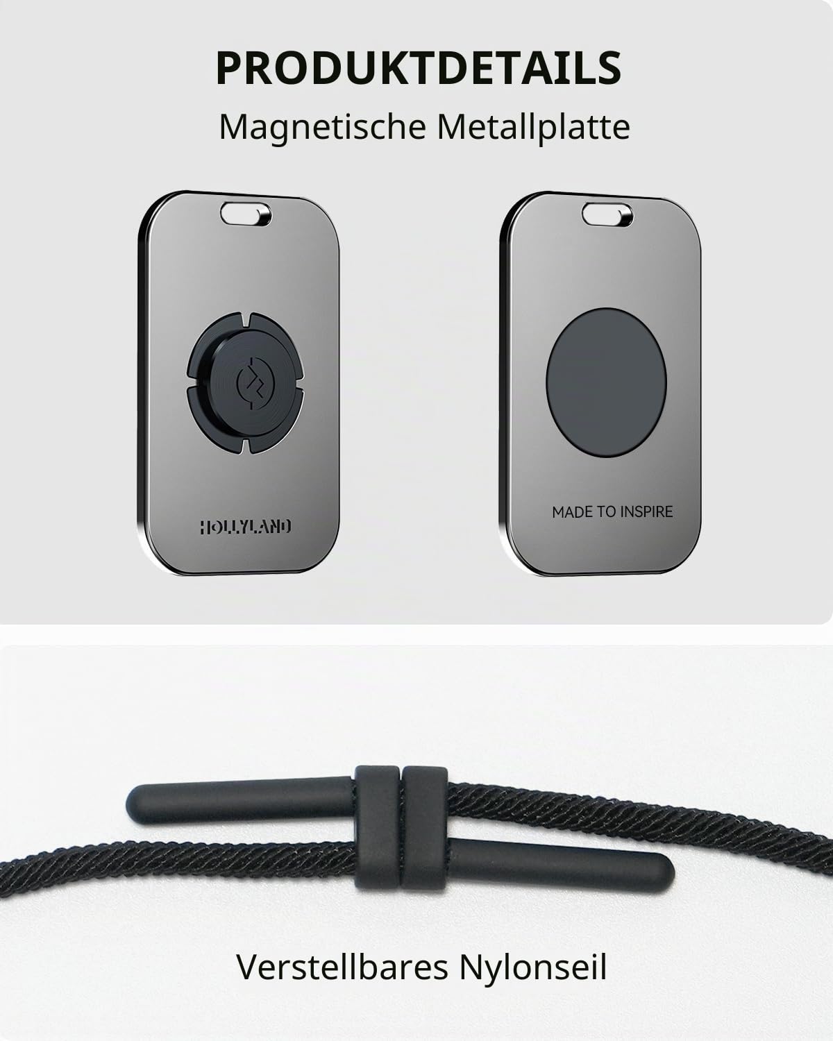hollyland-lark-max-umh-ngeband-verstellbar-mit-magnetplatte-schwarz image 2