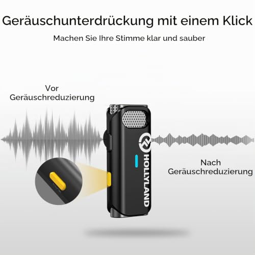 hollyland-lark-m1-solo-funk-ansteckmikrofon-mit-hearclear-anc image 8