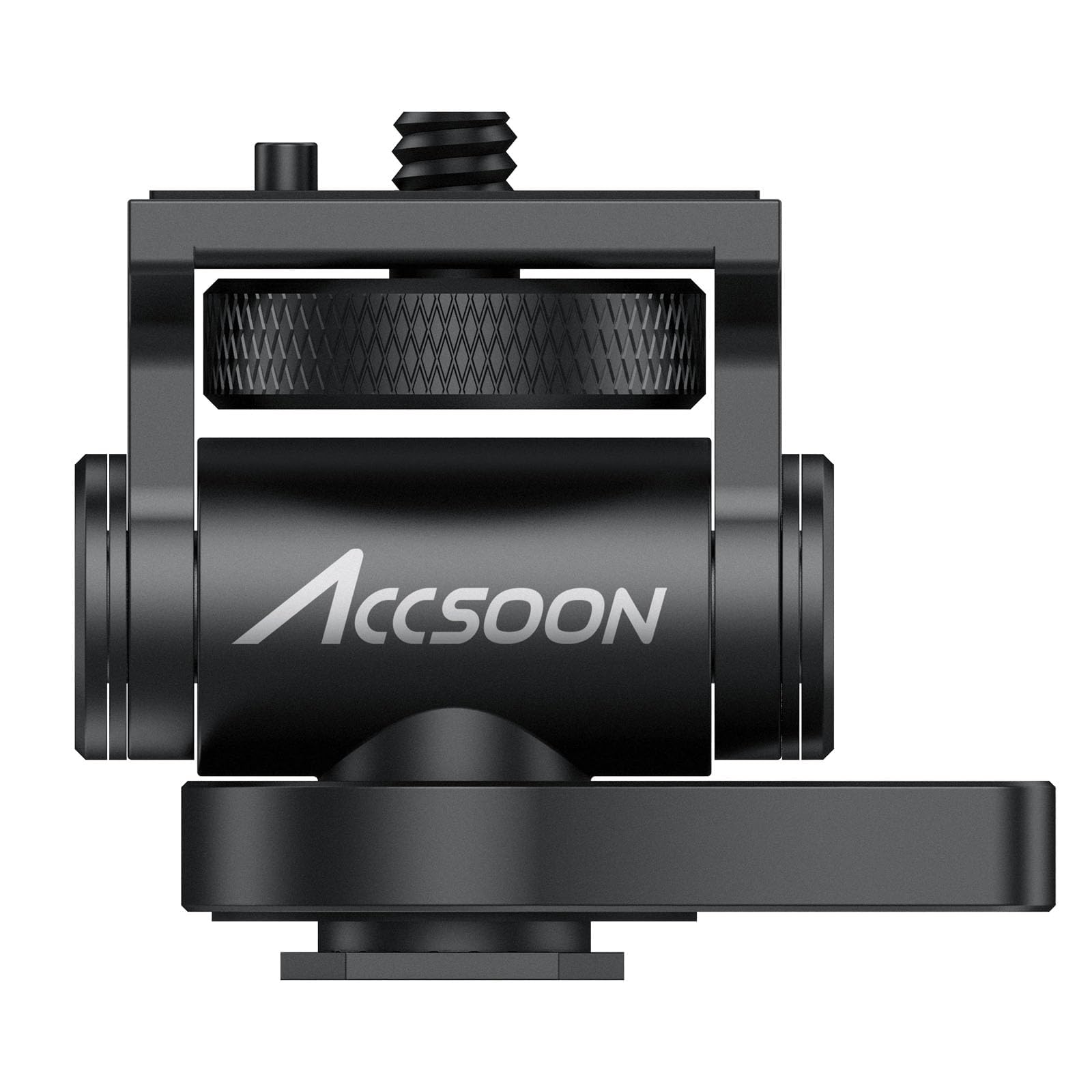 accsoon-cold-shoe-mount-adapter-1-4-multidirektional-180-neigbar image 1