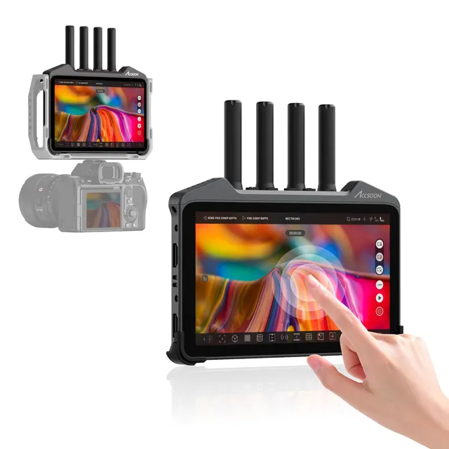 accsoon-cineview-m7-pro-7-zoll-4k60-funk-video-system-sender-empf-nger-monitor image 1