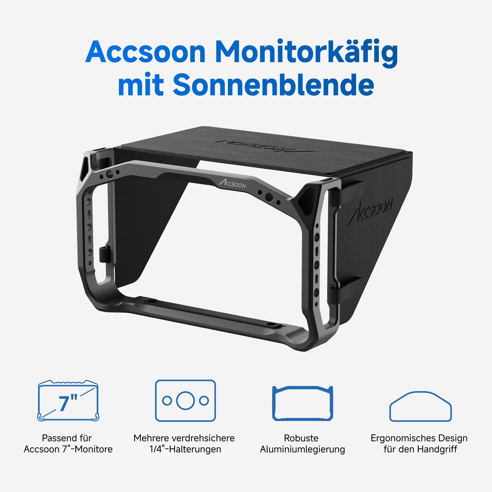 accsoon-monitor-cage-mit-sonnenblende-f-r-cineview-m7-m7-pro-7-zoll image 2
