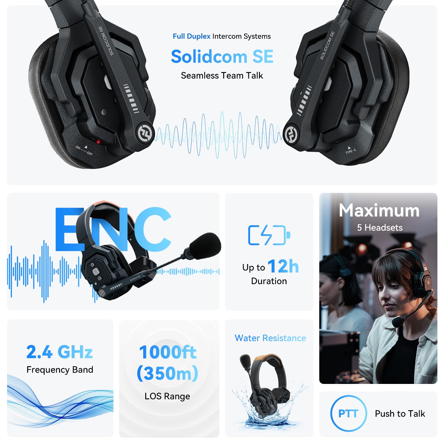 hollyland-solidcom-se-4s-wireless-intercom-headset-system-4-nutzer-single-ear image 2