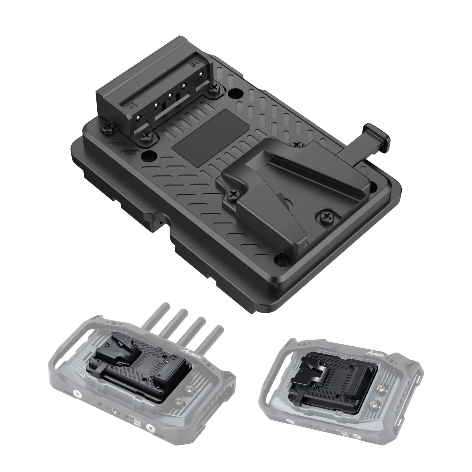 accsoon-v-mount-akku-adapterplatte-f-r-cineview-m7-m7-pro image 1