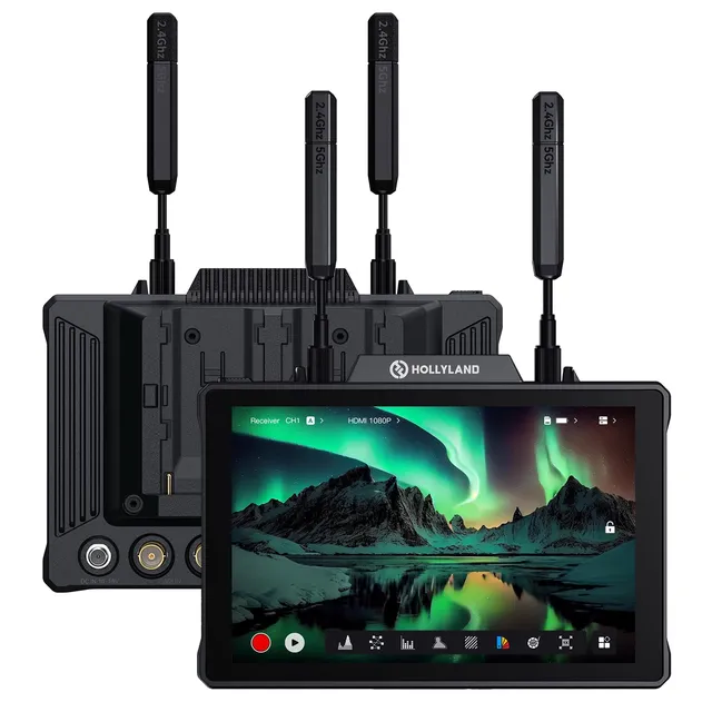 hollyland-pyro-7-2er-set-sender-empf-nger-7-zoll-monitor-400m image 1