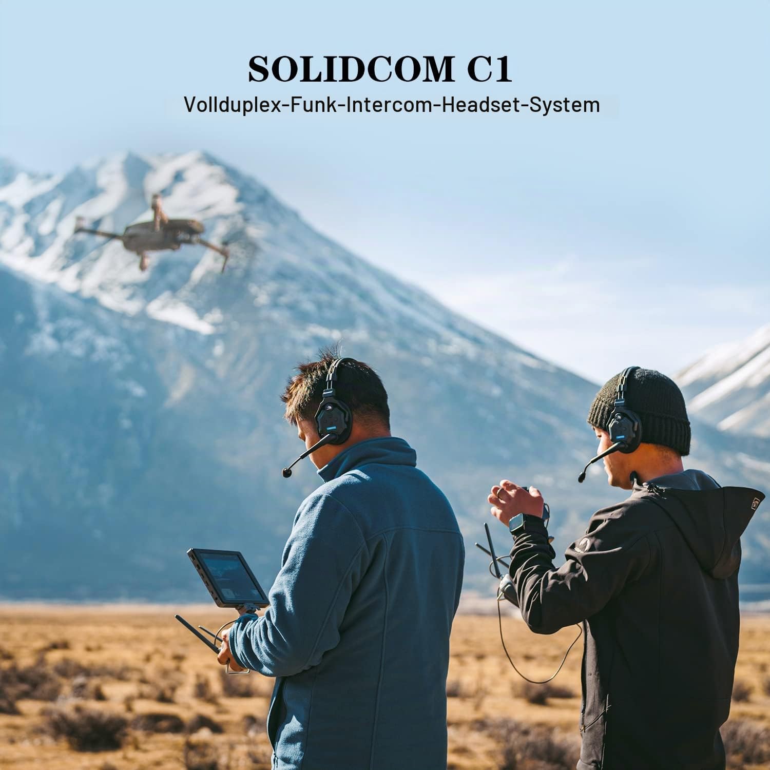 hollyland-solidcom-c1-full-duplex-wireless-intercom-2-user-350-m-168-g image 2